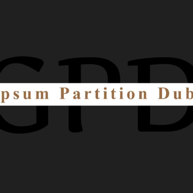Gypsum Partition